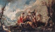 GUARDI, Gianantonio The Healing of Tobias s Father oil painting picture wholesale